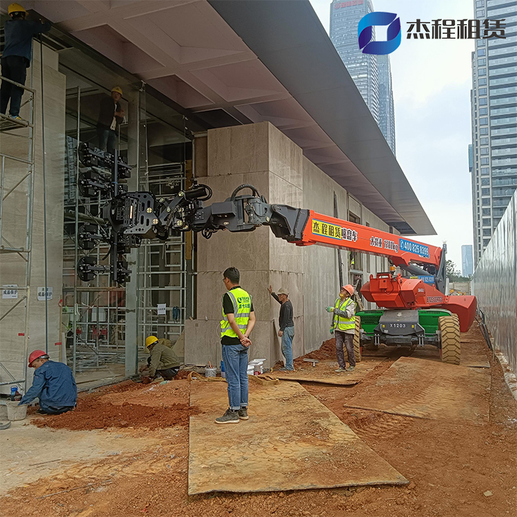 玻璃吸盘车出租应用案例