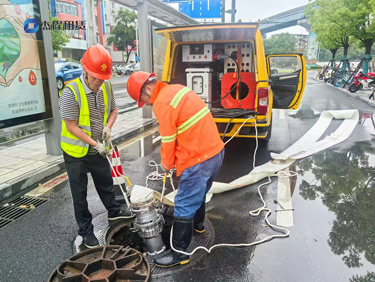大流量水泵出租应用