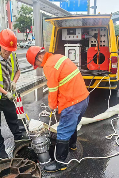 大流量水泵出租应用案例