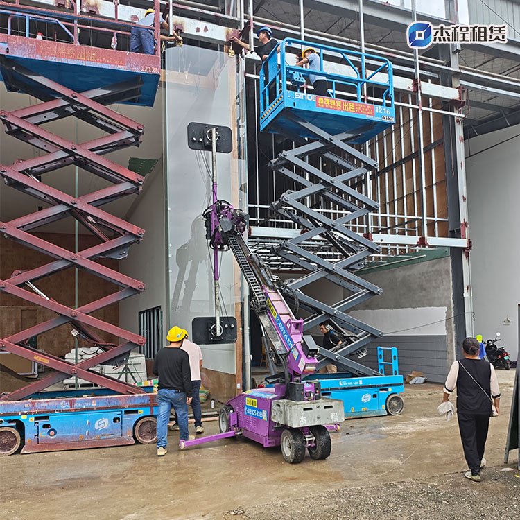 玻璃吸盘车租赁应用案例